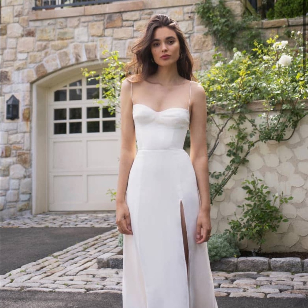 Reformation Juliette Dress Ivory